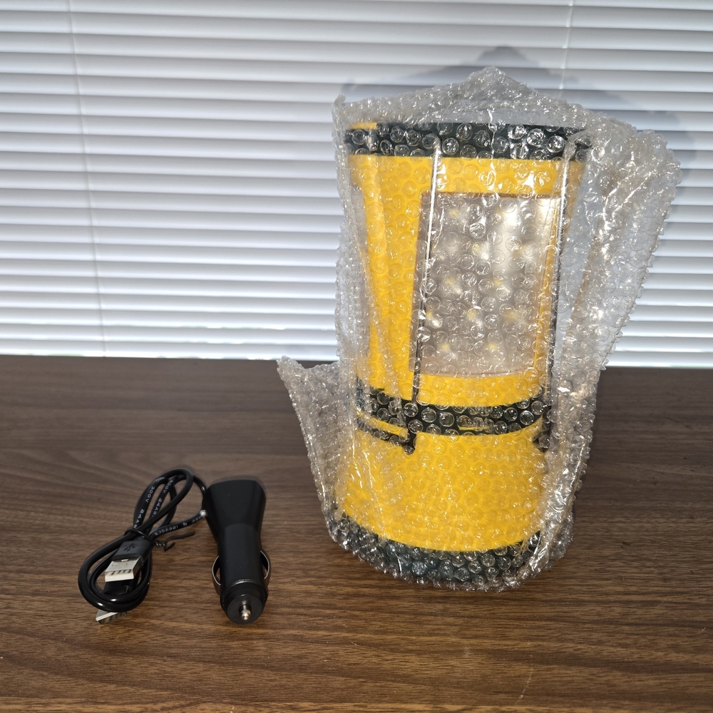 Yellow LED Camp Lantern Journeyman, Never Used - Picture 2 of 7